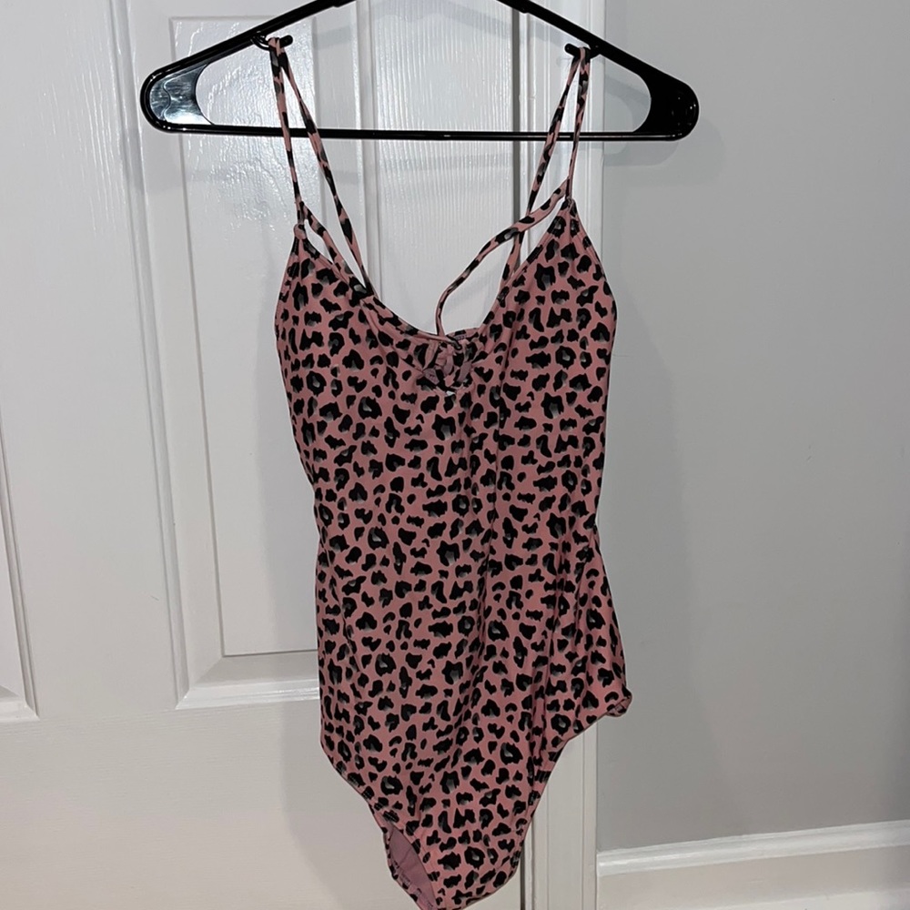 Target Leopard One Piece Bathing Suit